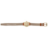 Buy Shop Marc Jacobs Mini Blade White Dial Brown Leather Strap Watch for Women - MBM1219 USA Online
