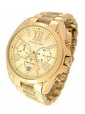 Buy Shop Michael Kors Bradshaw Gold Dial Gold Steel Strap Watch for Women - MK5722 USA Online