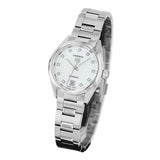 Buy Shop Tag Heuer Carrera Diamonds Mother of Pearl Dial Silver Steel Strap Watch for Women - WBN2412.BA0621 USA Online