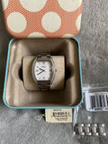 Buy Shop Fossil Wallace Silver Dial Silver Steel Strap Watch for Women - ES3174 USA Online