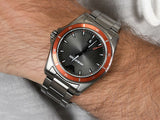 Buy Shop Emporio Armani Sigma Quartz Grey Dial Grey Steel Strap Watch For Men - AR11178 USA Online