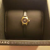 Buy Shop Marc Jacobs Blade Black Dial Black Leather Strap Watch for Women - MBM1345 USA Online