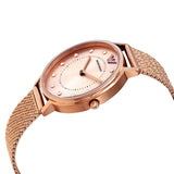Buy Shop Emporio Armani Kappa Pink Dial Pink Mesh Bracelet Watch For Women - AR11129 USA Online
