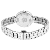 Tissot T Lady Flamingo Diamonds White Dial Silver Steel Strap Watch For Women - T094.210.11.116.01