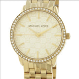 Buy Shop Michael Kors Argyle Glitz Rose Gold Dial Rose Gold Steel Strap Watch For Women - MK3120 USA Online