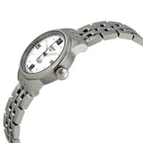 Buy Shop Tissot Le Locle Automatic Double Happiness Lady Silver Dial Silver Steel Strap Watch For Women - T41.1.183.35 USA Online