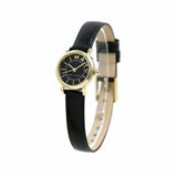 Buy Shop Marc Jacobs Roxy Black Dial Black Leather Strap Watch for Women - MJ1585 USA Online