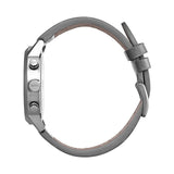 Buy Shop Hugo Boss Architectural Grey Dial Grey Leather Strap Watch for Men - 1513570 USA Online