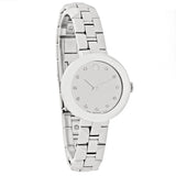 Buy Shop Movado Sapphire Diamonds Silver Dial Silver Steel Strap Watch For Women - 606814 USA Online
