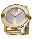 Buy Shop Movado Bold Beige Dial Two Tone Steel Strap Watch For Women - 3600640 USA Online
