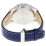 Citizen Eco Drive Calendrier White Dial Blue Leather Strap Watch For Men - BU2020-11A