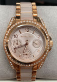 Buy Shop Michael Kors Blair Rose Gold Dial Two Tone Steel Strap Watch for Women - MK6175 USA Online