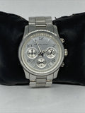 Buy Shop Michael Kors Runway Silver Dial Silver Steel Strap Watch for Women - MK5076 USA Online