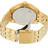 Buy Shop Guess Dazzling Diamonds Gold Dial Gold Steel Strap Watch for Women - W85110L1 USA Online