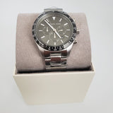 Buy Shop Michael Kors Layton Chronograph Green Dial Silver Steel Strap Watch For Men - MK8912 USA Online