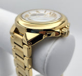 Buy Shop Michael Kors Camille Chronograph White Dial Gold Steel Strap Watch For Women - MK7270 USA Online