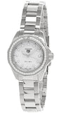 Buy Shop Tag Heuer Aquaracer Professional 200 Quartz Diamond Mother of Pearl Dial Silver Steel Strap Watch for Women - WBP1417.BA0622 USA Online