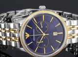 Buy Shop Emporio Armani Classic Blue Dial Two Tone Steel Strap Watch For Men - AR1847 USA Online