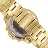 Buy Shop Michael Kors Greyson Chronograph Black Dial Gold Steel Strap Watch For Men - MK9108 USA Online