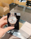 Buy Shop Emporio Armani Classic Silver Dial Two Tone Steel Strap Watch For Men - AR1839 USA Online