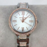 Buy Shop Michael Kors Taryn Quartz White Dial Two Tone Steel Strap Watch For Women - MK4461 USA Online