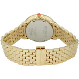 Buy Shop Michele Serein Silver Dial Gold Steel Strap Watch for Women - MWW21B000017 USA Online