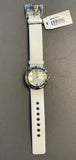 Buy Shop Marc Jacobs Blade White Dial White Leather Strap Watch for Women - MBM1223 USA Online