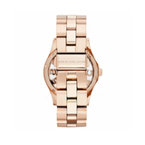 Buy Shop Marc Jacobs Henry Skeleton Rose Gold Dial Rose Gold Steel Strap Watch for Women - MBM3264 USA Online
