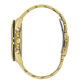 Buy Shop Guess Surge Chronograph Black Dial Gold Steel Strap Watch for Men - W1258G2 USA Online