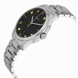 Buy Shop Gucci G Timeless Black Dial Silver Steel Strap Watch For Women - YA1264029 USA Online
