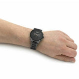 Buy Shop Hugo Boss Peak Black Dial Black Steel Strap Watch for Men - 1513814 USA Online