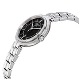 Tissot T Trend Flamingo Black Dial Silver Steel Strap Watch For Women - T094.210.11.051.00