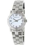 Buy Shop Marc Jacobs Mini Amy White Dial Silver Steel Strap Watch for Women - MBM3055 USA Online