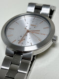 Buy Shop Michael Kors Garner Analog Silver Dial Silver Steel Strap Watch For Women - MK6407 USA Online