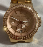 Buy Shop Michael Kors Dylan Rose Gold Dial Rose Gold Steel Strap Watch for Women - MK5412 USA Online