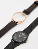 Buy Shop Emporio Armani Interchangeable Black Dial Black Steel Strap Watch For Men - AR80021 USA Online