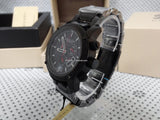 Buy Shop Burberry Sport Chronograph Black Dial Black Steel Strap Watch for Men - BU7703 USA Online