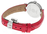 Buy Shop Tissot Bellissima Small Lady Diamonds Mother of Pearl Dial Red Leather Strap Watch For Women - T126.010.66.113.00 USA Online