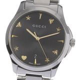 Buy Shop Gucci G Timeless Black Dial Silver Steel Strap Watch For Women - YA1264029 USA Online