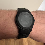 Buy Shop Marc Jacobs Pelly Black Dial Black Silicone Strap Watch for Women - MBM2531 USA Online