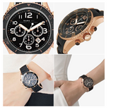 Buy Shop Marc Jacobs Rock Chronograph Black Dial Black Silicone Strap Watch for Women - MBM2553 USA Online