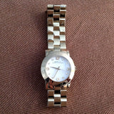 Buy Shop Marc Jacobs Henry Silver Dial Silver Steel Strap Watch for Women - MBM3276 USA Online
