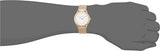 Buy Shop Calvin Klein Minimal White Dial Rose Gold Mesh Bracelet Watch for Women - K3M22626 USA Online