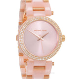 Buy Shop Michael Kors Delray Rose Gold Dial Rose Gold Steel Strap Watch for Women - MK4322 USA Online