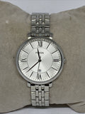 Buy Shop Fossil Jacqueline White Dial Silver Steel Strap Watch for Women - ES3698 USA Online