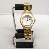 Buy Shop Marc Jacobs Amy White Dial Gold Steel Strap Watch for Women - MBM3051 USA Online