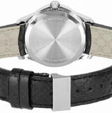 Buy Shop Gucci G Timeless Quartz Black Dial Black Leather Strap Watch for Men - YA126413 USA Online