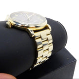Buy Shop Marc Jacobs Baker Brown Dial Gold Steel Strap Watch for Women - MBM8631 USA Online