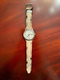 Buy Shop Burberry The City White Dial Beige Leather Strap Watch for Women - BU9132 USA Online