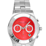 Buy Shop Marc Jacobs Blade Orange Dial Silver Steel Strap Watch for Women - MBM3306 USA Online